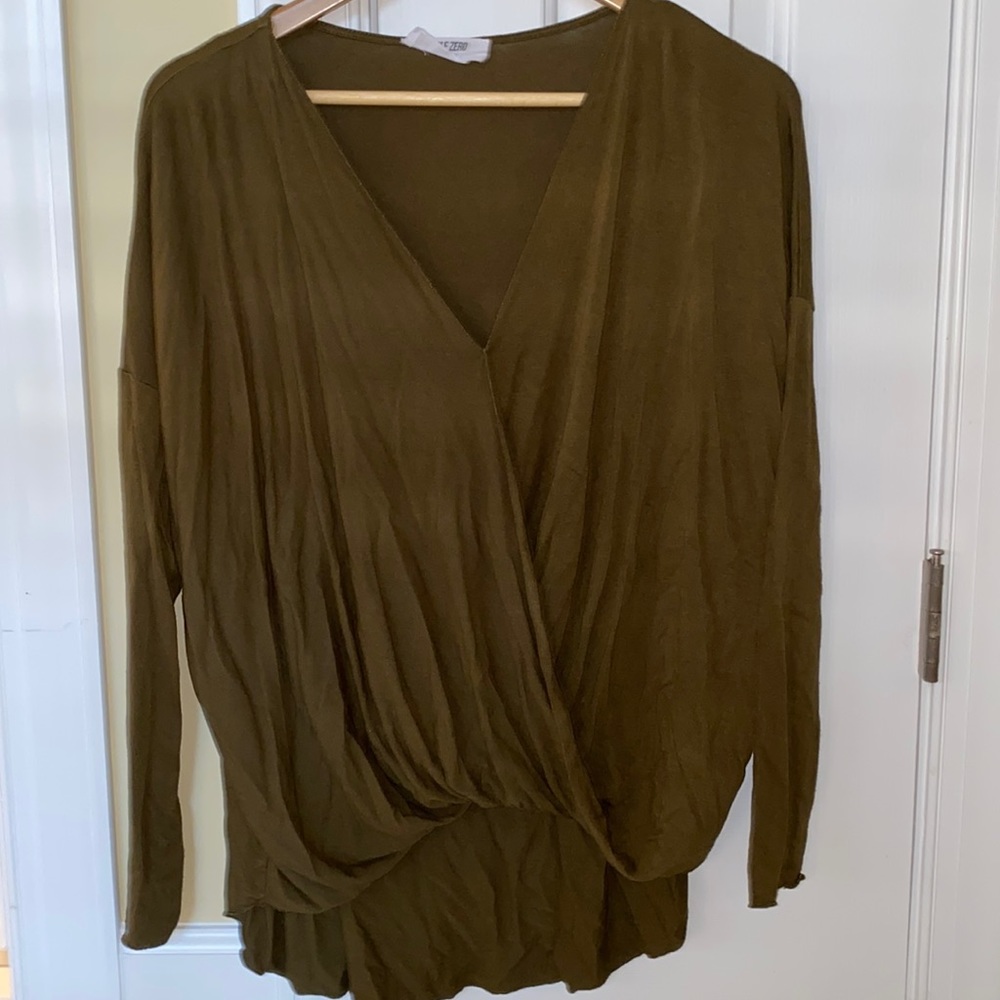 Medium Green Long Sleeve Too